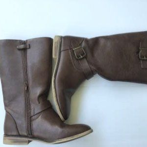 Boots Kids Cat&Jack Size 4 Color Brown